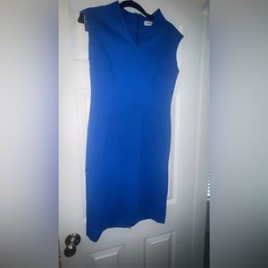 Blue Calvin Klein dress